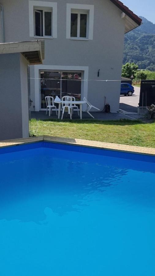 Evasion Et Confort Maison 8 Couchages Avec Piscine Cons-Sainte-Colombe Exteriör bild